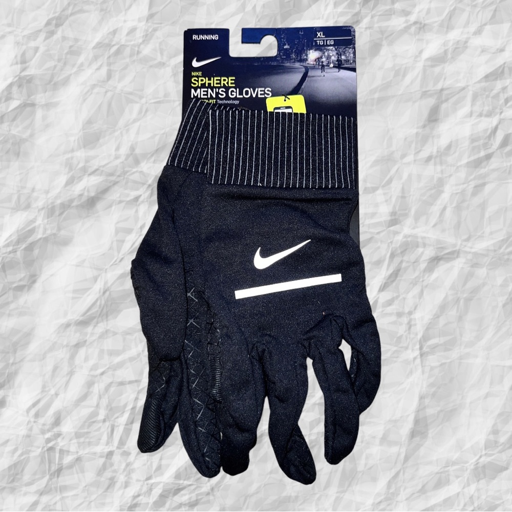 NEW! Nike Sphere Men’s Running Gloves Dri-Fit Touch Screen choose size